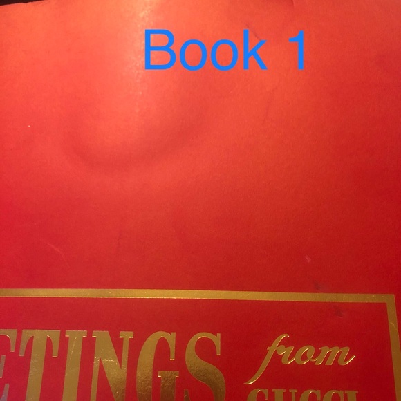 Gucci Art 2 Greetings From Gucci Wrapping Paper Books Damaged In